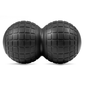Dvojitý masážní míček EVA černá